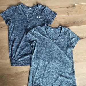 TWO! Under Armour Vneck Athletic Shirt - Medium